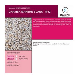 Gravier marbre Cdiscount