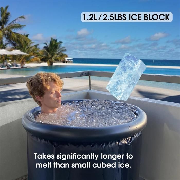 Baignoire Froide 105 Gallons (397L) Foresh - Bain De Glace écologique Pour Sportifs