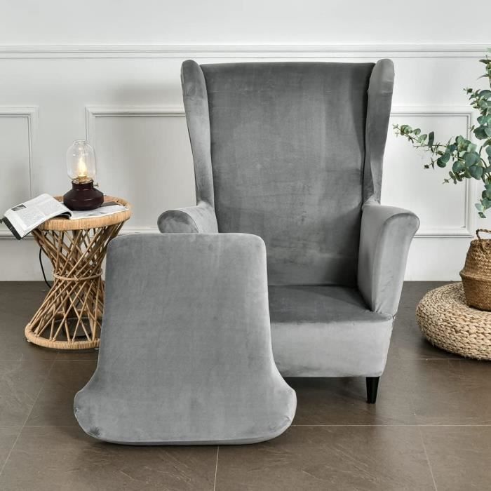 Housse bi-extensible pour fauteuil relax