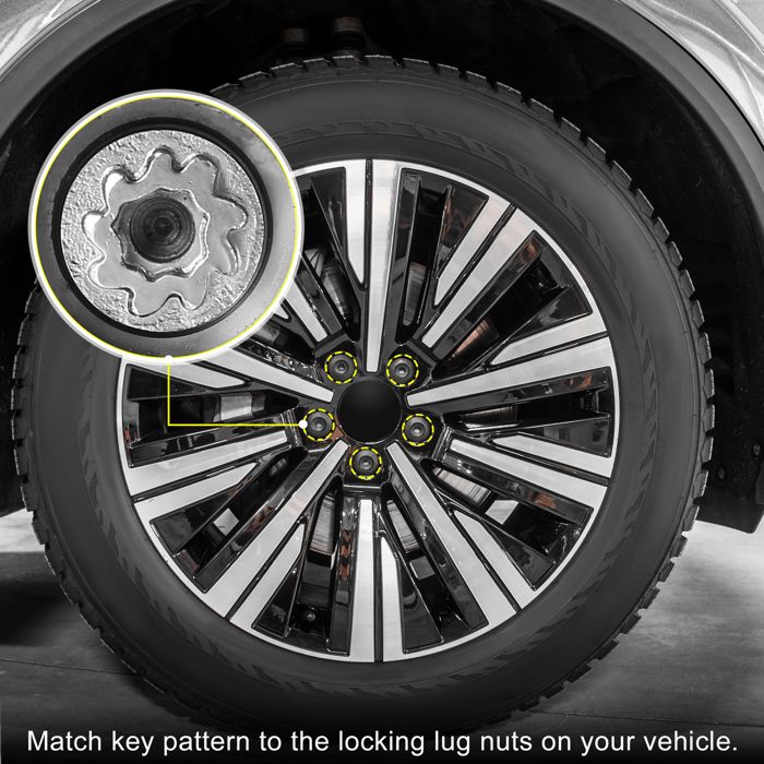 Radschloss Schlüssel Für Volkswagen - Anti-Diebstahl Radmuttern Entferner