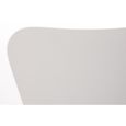 Lot De 2 Chaises Empilables Calisto – Assise Bois, Piètement Métal – Cuisine Ou Salle à Manger