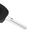Coque Clé pour Nissan Micra Almera Primera - Plip clé télécommande 2 Boutons Lame Phonillico®-3
