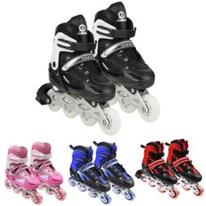 Rollers évolutifs 3 roues rose taille 30-33 - La Grande Récré
