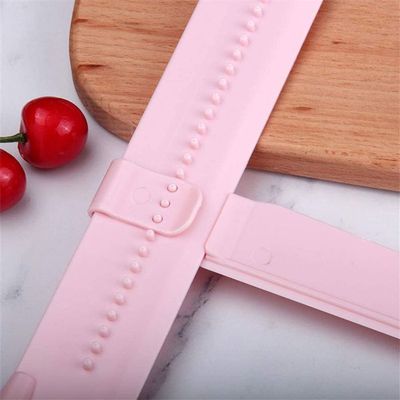 Lot De 2 Grattoirs à Gâteau Réglables Minzhenamz - Pour Glaçage Et Lissage - Plastique Alimentaire