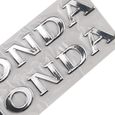 Argent - Moto 3D Emblème Badge Autocollant Réservoir Autocollant de Roue Pour Honda CB400 CBR600RR CB650R CB5-0
