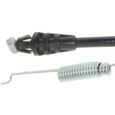 Câble embrayage adaptable pour tondeuse MTD - Longueur câble: 1219mm, Longueur gaine: 939mm-0