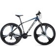 Vélo VTT Semi-Rigide 29'' - KS CYCLING - Xplicit - Homme - 21 Vitesses - Noir-Bleu - Taille de Cadre 48 cm-0