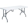 Table pliante - MOB EVENT PRO - 180 cm - 8 personnes - Pliable - Portable-0