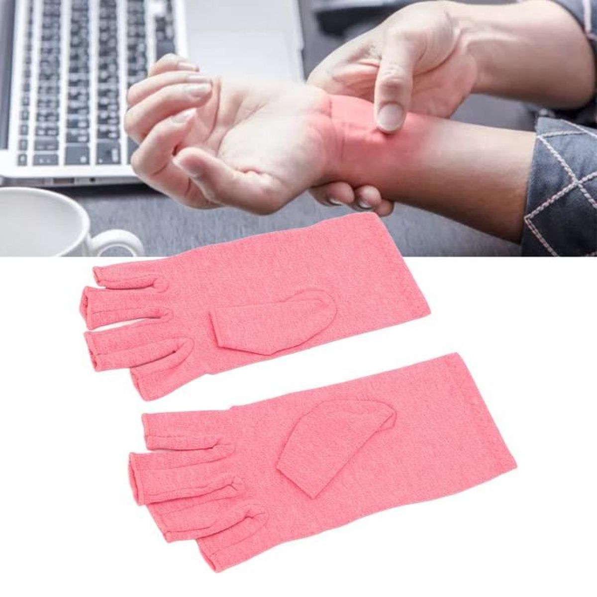 Lot De 4 Gants De Compression Pour Le Pouce - Pour Enfants - Pour Enfants - Arrêtent De Sucer Le Pouce Et De Mordre Les Doigts - Pour Enfants De 5 à