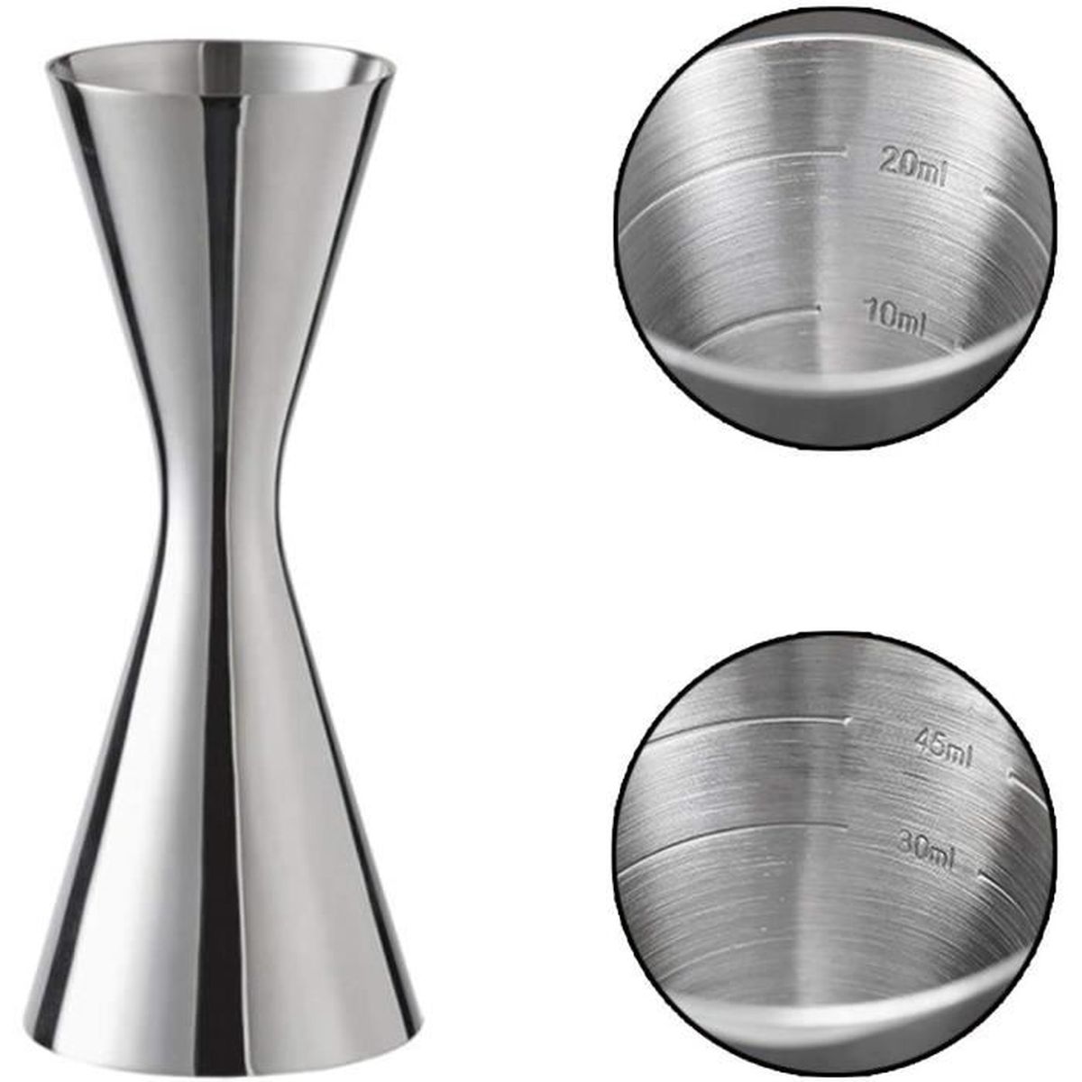 Lot De 2 Décapsuleurs Noirs En Acier Inoxydable - 12,5 Cm, Plat, Poignée PVC, Porte-Clés Intégré - 5