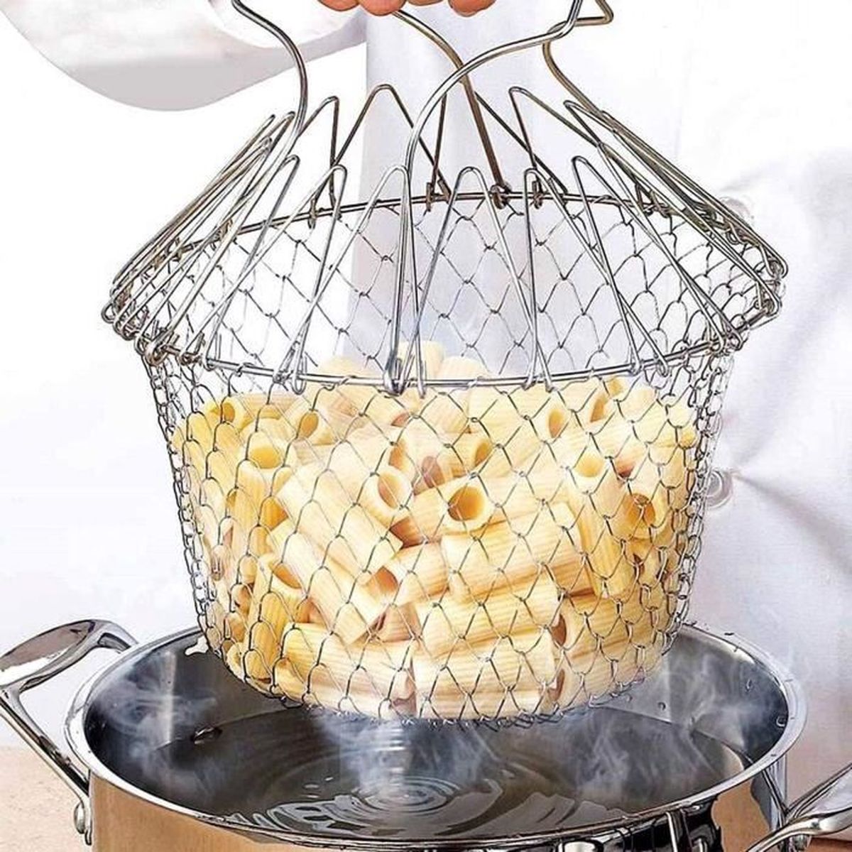 Araignée à Friture Toile Inox - Diamètre Cm 14 Cm - Cuisine