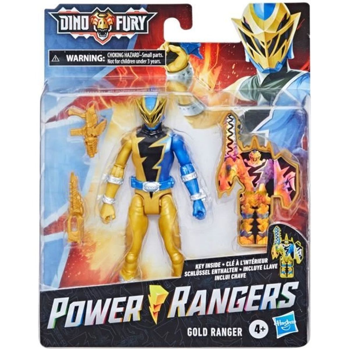 Power Rangers Dino Fury Gold Ranger