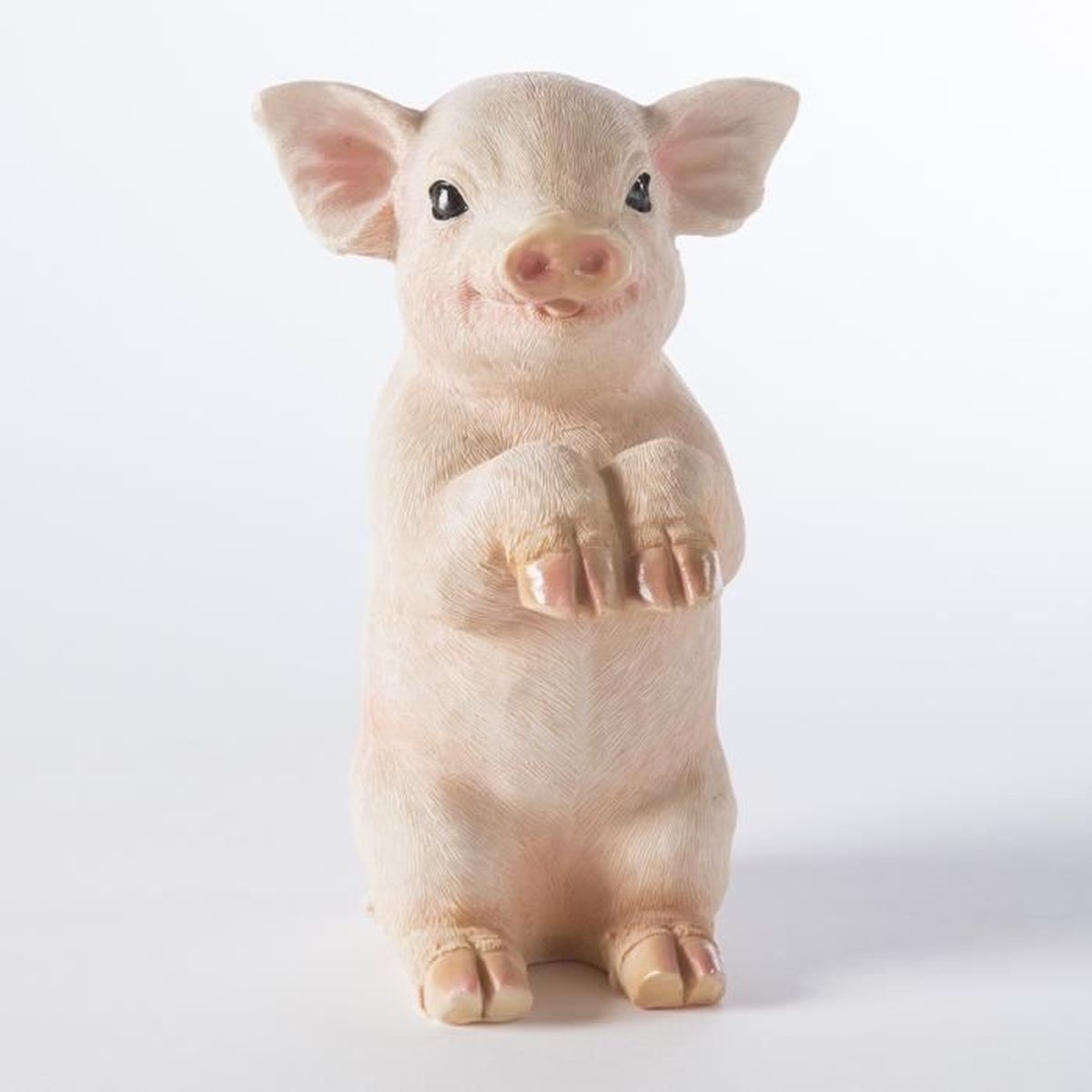 Statue De Jardin En Résine - Cochon - Décoration Pour Jardin Et Patio