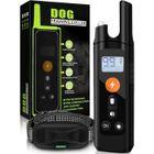 EKESOR Collier de Dressage pour Chien avec Télécommande pour Chiens de 3 à 55 Kg Rechargeable Collier Anti Aboiement Étanche 4 Modes