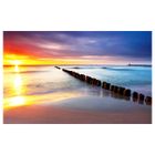 HXA DECO Affiche paysage sunset beach, 60x40cm - made in France