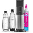 Machine à soda et eau pétillante SODASTREAM - DUO Noire - 2 bouteilles compatible lave-vaisselle + 1 recharge de gaz 60L