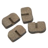 Patins De Frein À Disque Vtt 4 Pièces Jeu De Plaquettes De Frein À Disque Arrière Remplacement De La Céramique Pour