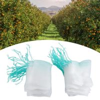 BELLE TECH Plante Fruit Protection Sacs 100 Pcs Cordon Fermeture Sac En Maille En Nylon