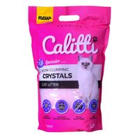 CALITTI Crystals Lavender - litière pour chat en silicone 3.8l