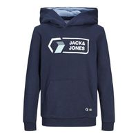 Sweat à capuche enfant Jack & Jones Jcologan - navy blazer - 10 ans