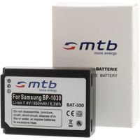 Kit de chargeur et batterie pour appareils photo Samsung NX200,NX210,NX300,NX500,etc. - Marque MTB More Energy