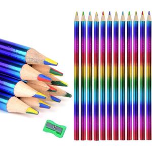 32 pcs Crayons Empilables Déformable, arc-en-ciel Crayons colorées enfants,  Mine remplaçable, cadeaux fin anniversaire enfant[L1] - Cdiscount  Beaux-Arts et Loisirs créatifs