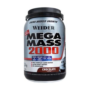 PROTÉINE WEIDER - Protéine de chocolat Mega Mass 2000 1,5 k