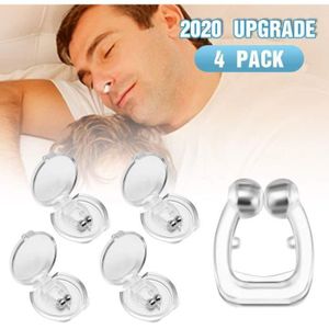 Silicone magnétique Anti ronflement dilatateur nasal arrêter ronflement pince-ne Silicone magnétique Anti ronflement dilatateur nasal arrêter ronflement pince-ne