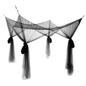 Loveinwinter moustiquaire pour lit Double Ouvrez la Porte sur Quatre c/ôt/és Grande Taille moustiquaires Pratiques m/énagers