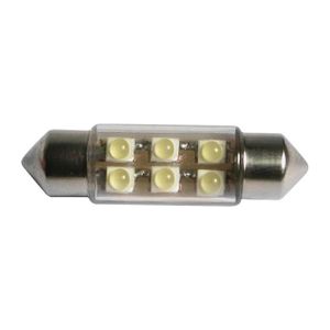 AMPOULE TABLEAU BORD ampoules navette 37mm 6 SMD LED white
