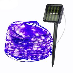 BALISE - BORNE SOLAIRE  Guirlande solaire LED pour Éclairage Extérieur et 