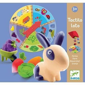 LOTO - BINGO Loto tactilo Ferme - DJECO - DJ08135 - Pour Enfant