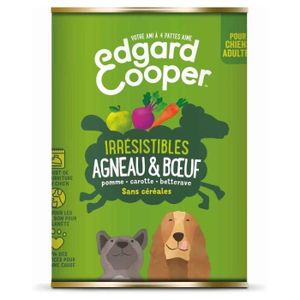 CROQUETTES Edgard & Cooper - Boîte à l'Agneau et Bœuf pour Ch