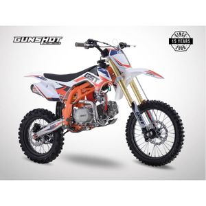 MOTO Moto Dirt Bike 125 / Pit Bike GUNSHOT 125 ONE / 17/14 / Orange / 2021