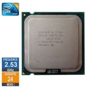 PROCESSEUR Processeur Intel Core 2 Duo E7200 2.53GHz SLAVN LG