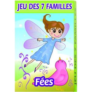 CARTES DE JEU Jeu de cartes des 7 Familles  : Les Fées (2368)