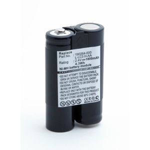 PILES Batterie souris sans fil 2.4V 1800mAh  - Accumulateur(s) - 190264-0000 ; L-LC3 H