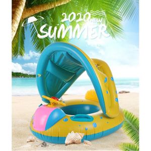 Generic Bouée de plage gonflable pour bébé - pare soleil - Rose 1ans+ à  prix pas cher