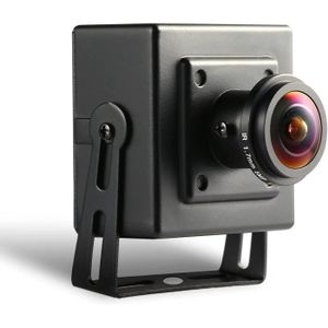 CAMÉRA IP Mini Fisheye Caméra Ip, Hd 3Mp Caméra De Sécurité Intérieure Objectif 1,7 Mm Angle De 170 Degrés P2P Caméra Vidéo Cctv H.265 [m3871]