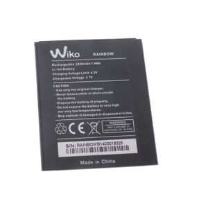 Couvercle De Batterie Rouge Pour Wiko WIM Lite - Pièce D'origine - Occasion Bon état
