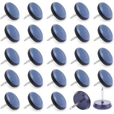 Lot de 8 Capuchons pour Pieds de Chaise Table Protection du Sol Pieds Ronds en Caoutchouc, épais