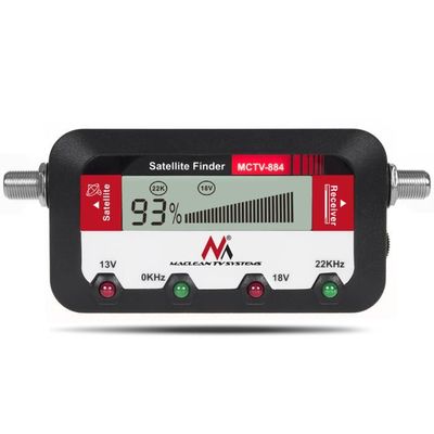 SCHWAIGER Sat Finder HD + Powerbank - Pointeur Satellite Professionnel 950-2150 MHz