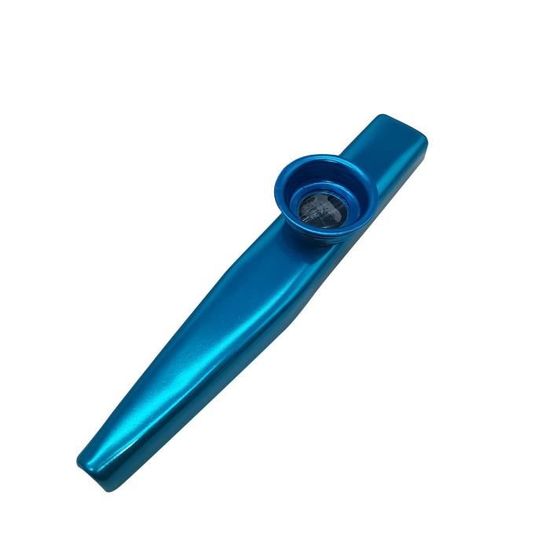 Kazoo In Metallo Per Bambini - Strumento Musicale Portatile Con 16 Membrane, Facile Da Usare - Foto 4