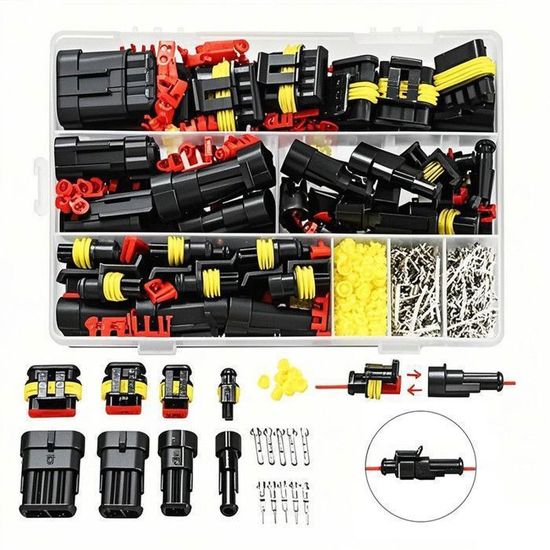 KIT CONNECTEUR ÉTANCHE 3 VOIES 1 → 2,5 mm² SÉRIE 2,8
