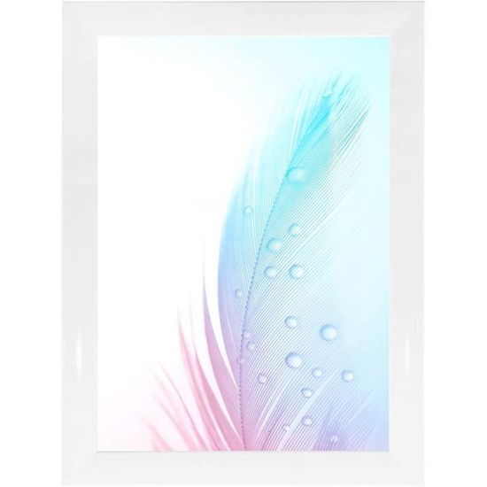 Nacnic Cadre En Bois MDF Bois Clair Et Verre Acrylique Protection Et Presentation De Photographies Impressions Affiches Chambre Ou Bureau 15x20 Cm 87796085