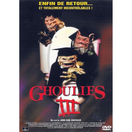 DVD GHOULIES 3 - Cdiscount DVD