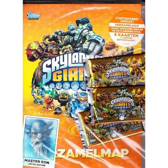 Albums pour cartes à collectionner Topps Skylanders Giants Album Display by  Topps 304648 - Cdiscount Jeux - Jouets