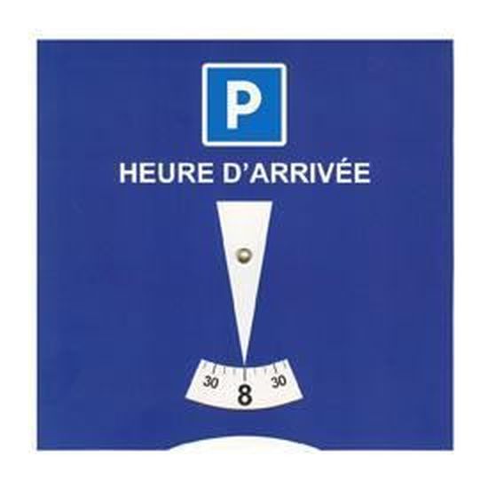Disque zone bleu stationnement automatique avec horloge Marque dics -  Cdiscount Auto