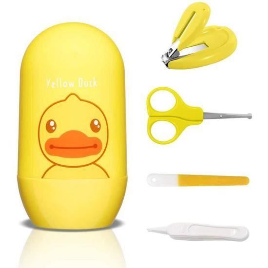 Kit Coupe Ongles Bebe Motif En Dessin Anime Avec Coupe Ongles Ciseaux Lime A Ongles Pince A Epiler Soins Des Ongles Bebes Canard Cdiscount Au Quotidien