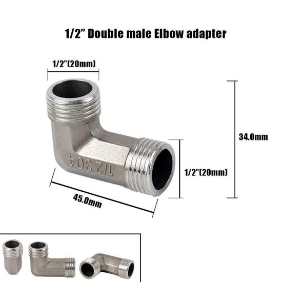 Raccord Tuyau Acier Inoxydable SUS316L – Mâle BSPP, Pour Tube 3-12 Mm, Connexion Précise Et Durable